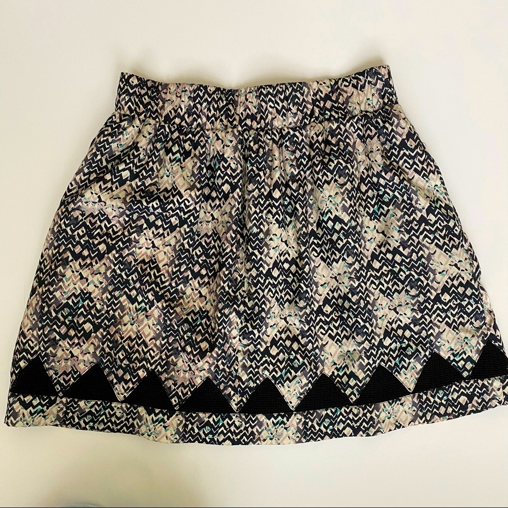 BCBG BCBGeneration A-line Pleated Mini Skirt